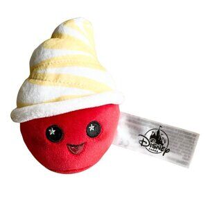 Disney Parks Wishables Snacks Dole Whip Food Series Stuffed Animal Toy